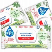 gowipes nawilżany papier toaletowy procto care flip top 44szt.