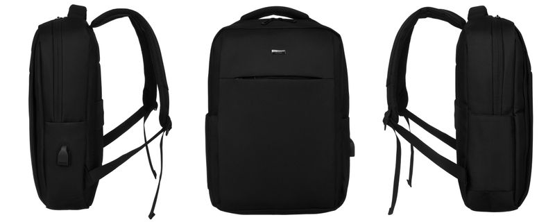 plecak ptn-63104-6364 black zdjęcie 2