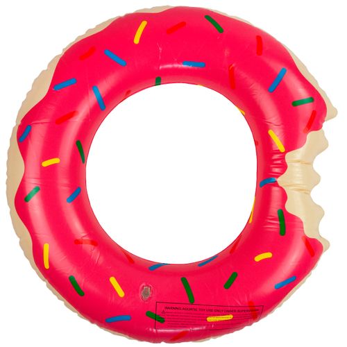 KOŁO DMUCHANE PLAŻOWE PĄCZEK DONUT RÓŻOWE na Arena.pl