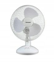 Wentylator wiatrak biurkowy stołowy Ravanson WT-1023 biały 23 cm