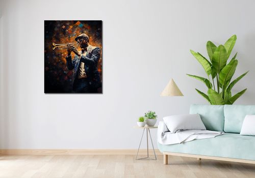 Obraz 70x90cm Symfonia na Trąbce na Arena.pl