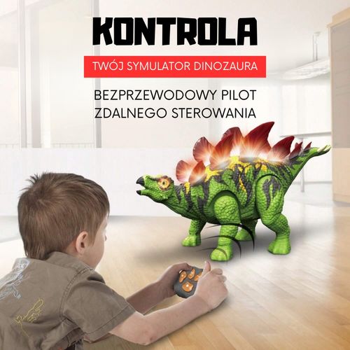 WOOPIE Dinozaur Zdalnie Sterowany RC Robot Stegozaur na Arena.pl