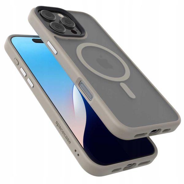 Spacecase Hybrid Mag Iphone 16 Pro Max Desert Titanium zdjęcie 4