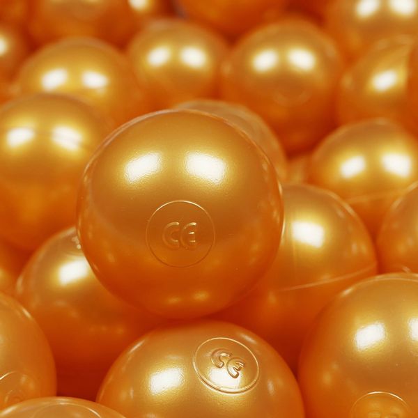 Kulki do zabawy ø7cm 400szt złote zdjęcie 2