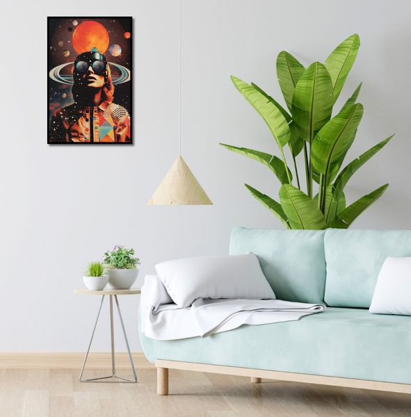 Plakat 40x60cm Kosmiczne Wizje zdjęcie 4