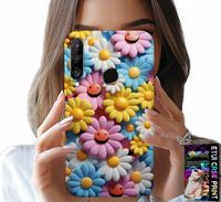 ETUI DO HUAWEI P30 LITE - KOLOROWE KWIATKI, STOKROTKI FUTERAŁ CASE