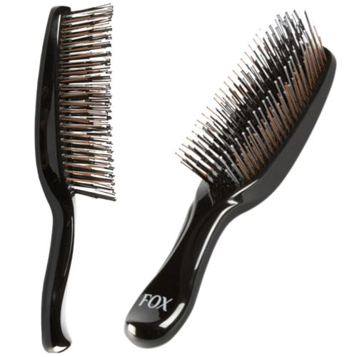 Szczotka do skóry głowy i włosów FOX Scalp Black Shine na Arena.pl