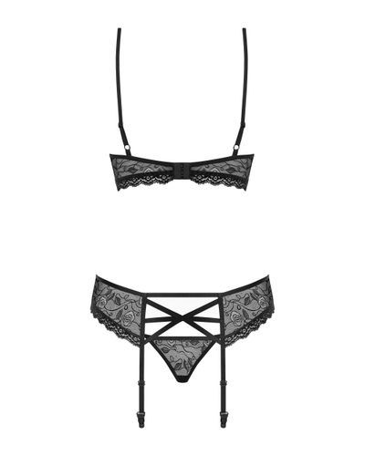 818-seg-1 komplet czarny s/m obsessive na Arena.pl