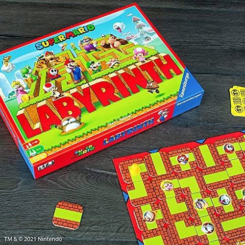 Gra Planszowa Labyrinth Super Mario Ravensburger Labirynt zdjęcie 8