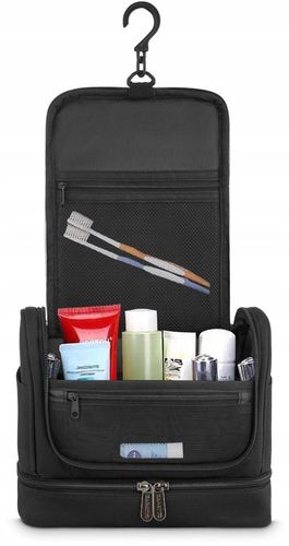 Kosmetyczka podróżna wisząca z haczykiem pojemna organizer kuferek ZAGATTO na Arena.pl
