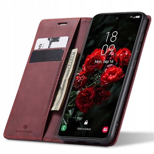 Spacecase Wallet Galaxy S24 Fe Red na Arena.pl