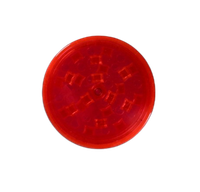 Plastikowy  Lekki Grinder do Mielenia Tytoniu Suszu CBD Młynek Czerwony