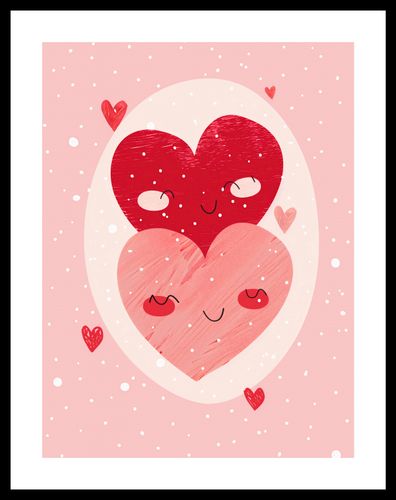 Plakat 30x40cm Ciepło Serca na Arena.pl