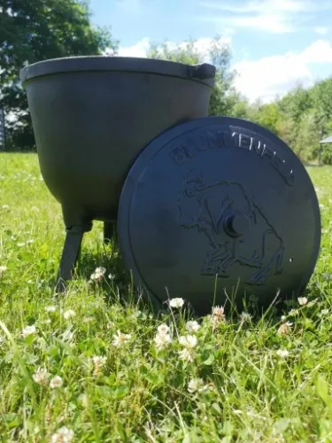 KOCIOŁEK ŻELIWNY MYŚLIWSKI GAR BLUMMENFELD 7L na Arena.pl