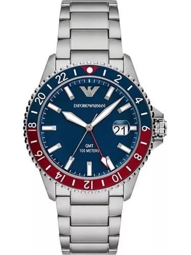ZEGAREK MĘSKI EMPORIO ARMANI AR11590 - Diver GMT (zi112b) na Arena.pl
