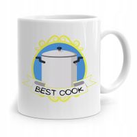 Kubek Prezent Dla Kucharza Kucharki Best Cook Z Nadrukiem Ze Zdjęciem
