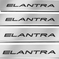 Listwa progowa HYUNDAI ELANTRA MK6 Stal nierdzewna 304 połysk 4szt