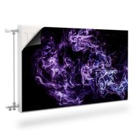 MASKOWNICA Magnetyczna Na Kaloryfer Fioletowa Abstrakcja 90cm x 60cm