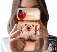ETUI DO IPHONE SE / SE2 - Z NADRUKIEM SŁODKI JEŻYK PIGMEJSKI, CASE