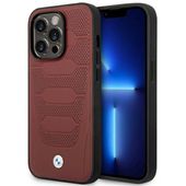Etui BMW BMHMP14L22RPSR iPhone 14 Pro 6,1" burgundowy/burgundy Leather