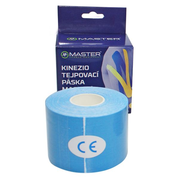 Taśma Kinezjologiczna Master 5 Cm X 5 M - Niebieska zdjęcie 1