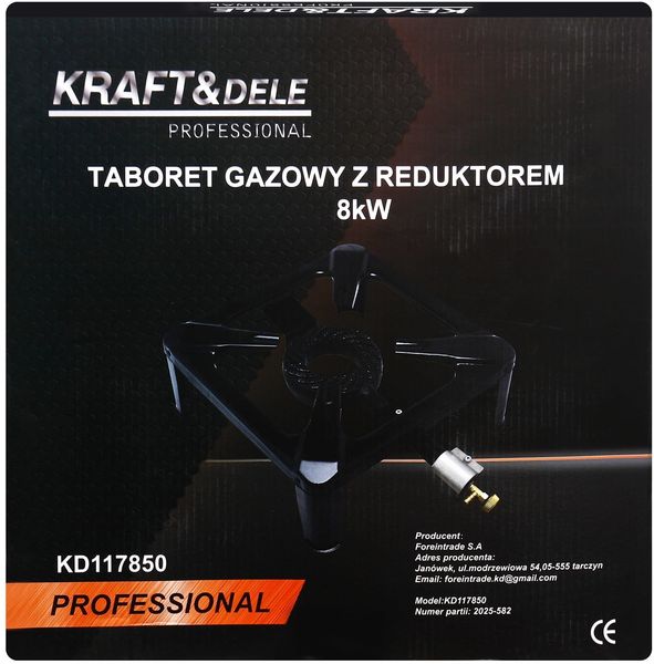 taboret gazowy 8kw kd117850 zdjęcie 13