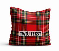 Poduszka Dekoracyjna KRATA  z Twoim napisem KR09