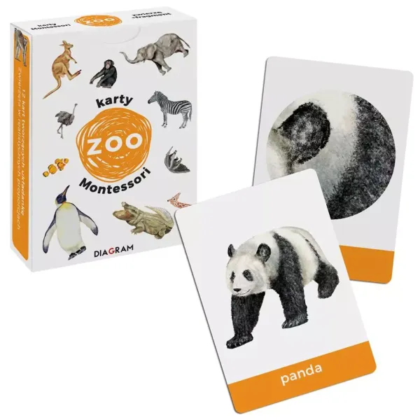 Karty Montessori. ZOO zdjęcie 1