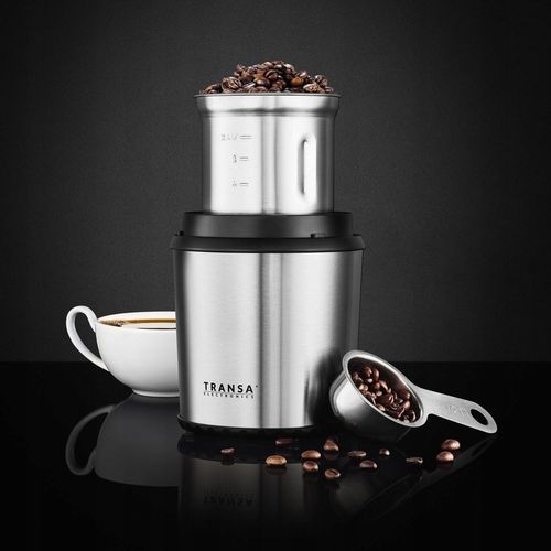 Młynek elektryczny i ROZDRABNIACZ do ziaren kawy ziół orzechów 2w1 300W na Arena.pl