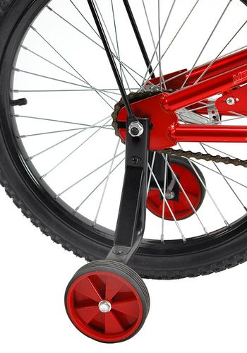 Rower 20 MEXLLER BMX czerwony + koszyk na Arena.pl