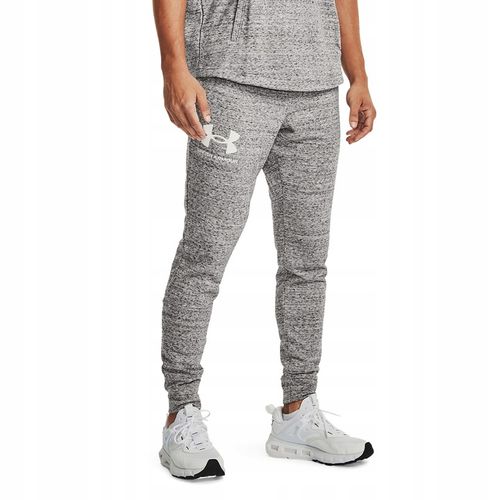 Spodnie męskie Under Armour Ua Rival Terry Jogger grey/melange M na Arena.pl