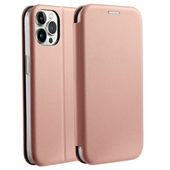 beline etui book magnetic iphone 15 pro6,1 różowo złoty/rose gold