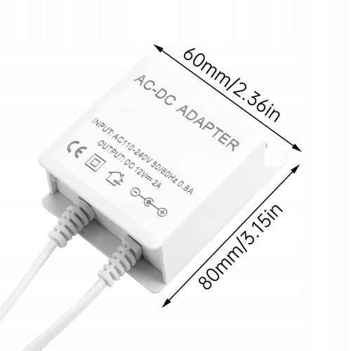 Zasilacz Kamery IP 12V 2A 2000mA na Arena.pl