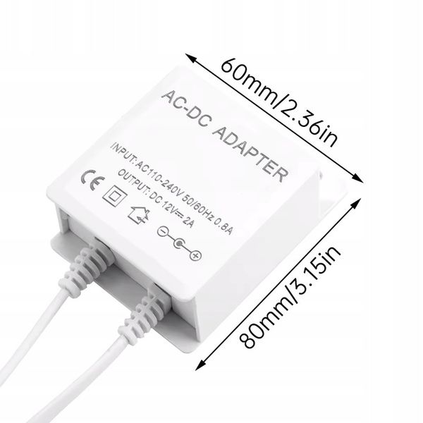 Zasilacz Kamery IP 12V 2A 2000mA zdjęcie 5