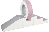 Zestaw 7 klocków piankowych Hoop (biały, szary, fioletowy)