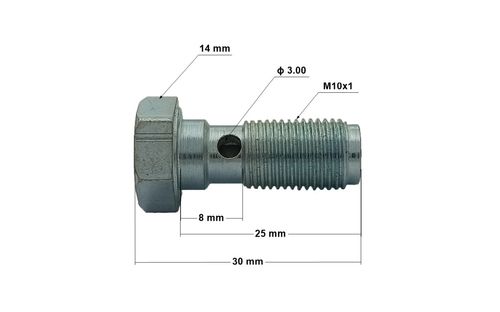 4x SR-05 Śruba drożna M10x1- przelewowa - banjo - do oczek na Arena.pl