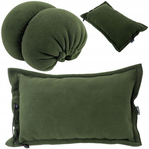 Poduszka turystyczna zagłówek podróżna antyalergiczna miękka polarowa SYLO na Arena.pl