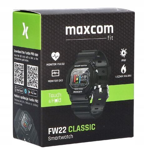 Zegarek Sportowy Smartwatch Maxcom Fw22 Classic na Arena.pl