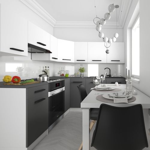 Meble kuchenne Zestaw mebli kuchennych z BLATEM na Arena.pl