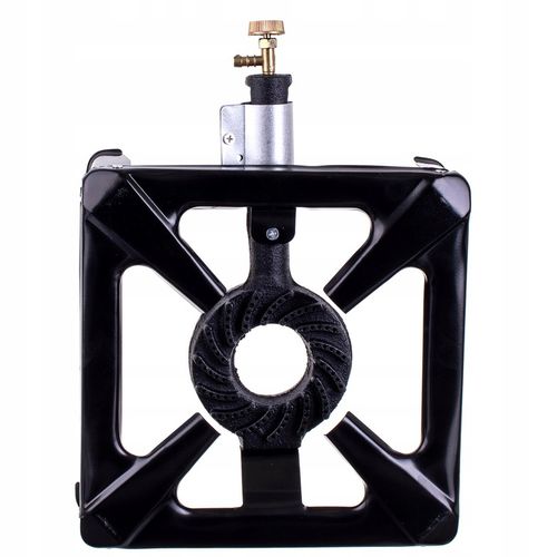 Taboret gazowy Kuchenka Turystyczna 30x30cm Palnik Żeliwny 7kW Propan Butan na Arena.pl