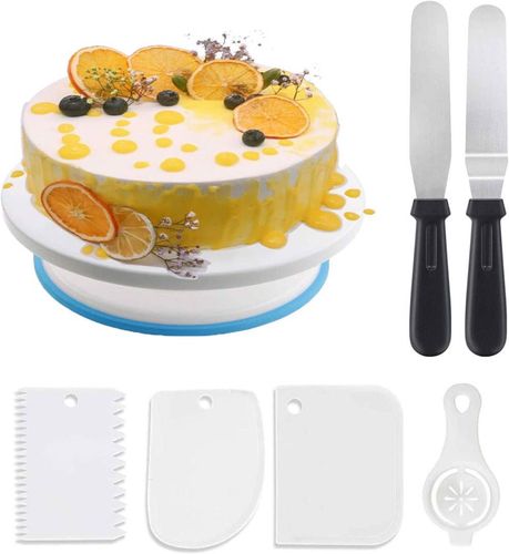 Obrotowa Patera do Tortów 28cm plus akcesoria na Arena.pl