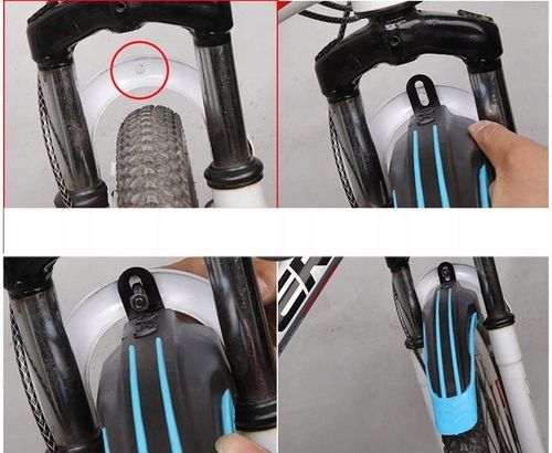 BŁOTNIKI ROWEROWE ROWER ZESTAW KOMPLET PRZÓD TYŁ 2 SZT MTB 24-26 CZARNY na Arena.pl