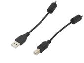 Przyłącze USB A - B 1,5m komputer-drukarka 2xFER