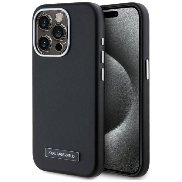 Etui Karl Lagerfeld do iPhone 15 Pro Max, Czarny, MagSafe zdjęcie 1