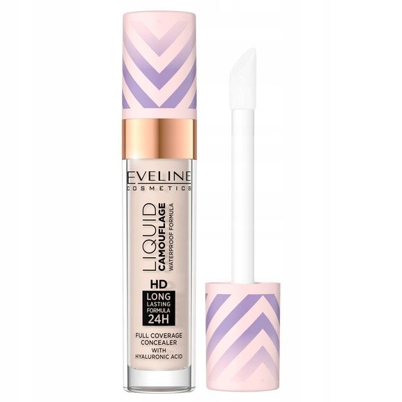 Eveline Liquid HD Korektor 01 Light Porcelain zdjęcie 1