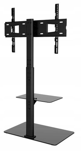 Podłogowy STOJAK TV pod telewizor z półką Uniwersalny Obrotowy na Arena.pl