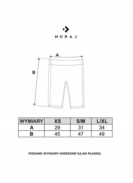 Prążkowane Kolarki Legginsy z Wysokim Stanem Fit Getry Sportowe MORAJ S/M zdjęcie 2
