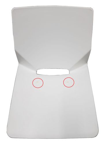 Krzesło CX004 białe CENTREX na Arena.pl