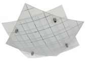 Dublos plafon 31x31 1x9W led