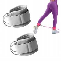 Opaski na kostkę do wyciągu x2 opaska treningowa szare